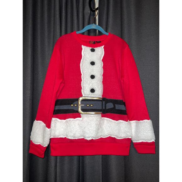 Ugly Christmas Sweater Sweatshirt Xmas Size Large - Picture 1 of 3